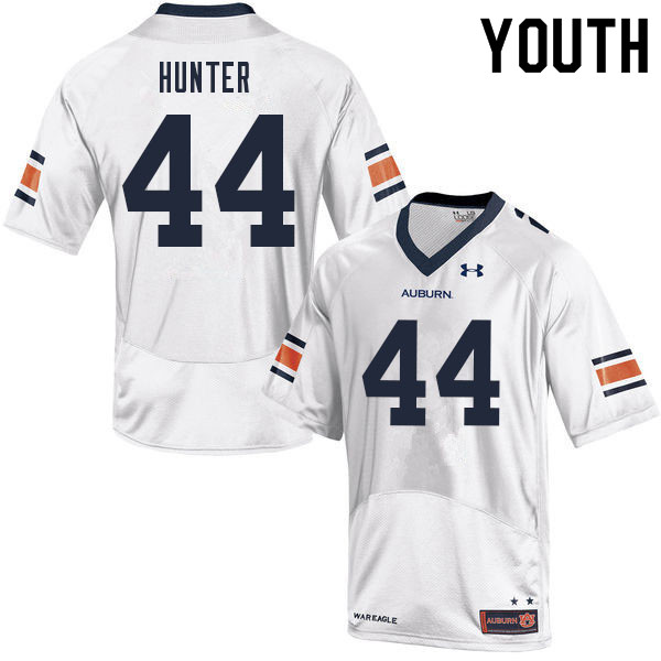 Youth #44 Lee Hunter Auburn Tigers College Football Jerseys Sale-White - Click Image to Close